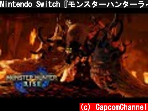 Nintendo Switch『モンスターハンターライズ』プロモーション映像4  (c) CapcomChannel