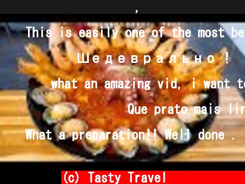 세상에서 가장 큰 짬뽕, 짬뽕 달인의 대왕 짬뽕, The biggest Champon, Spicy seafood noodles,  Chinese-style noodles soup  (c) Tasty Travel 맛있는 여행