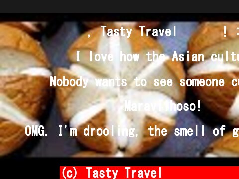 치즈 생크림이 가득한 달콤촉촉 강릉 육쪽마늘빵, 팡파미유 강남, Real Garlic-shaped, Six side garlic bread, Korean street food  (c) Tasty Travel 맛있는 여행