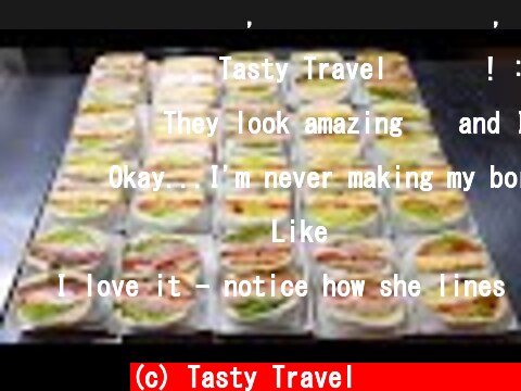 청주 샌드위치 달인, 햄 에그 샌드위치, 참치 마요, 햄 치즈, Sandwich master, Ham egg, Tuna, Ham cheese, Korean street food  (c) Tasty Travel 맛있는 여행