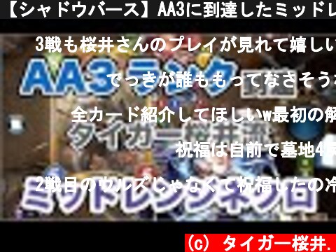 【シャドウバース】AA3に到達したミッドレンジネクロマンサーを紹介  (c) タイガー桜井.