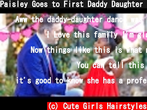 Paisley Goes to First Daddy Daughter Dance | Behind the Braids Ep.24  (c) Cute Girls Hairstyles