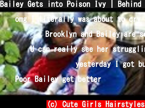 Bailey Gets into Poison Ivy | Behind the Braids Ep.14  (c) Cute Girls Hairstyles