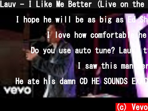 Lauv - I Like Me Better (Live on the Honda Stage at iHeartRadio Austin)  (c) Vevo