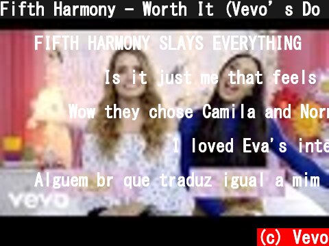 Fifth Harmony - Worth It (Vevo’s Do It YourSelfie)  (c) Vevo