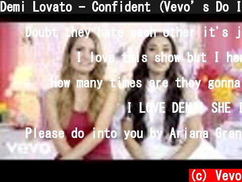 Demi Lovato - Confident (Vevo’s Do It YourSelfie)  (c) Vevo