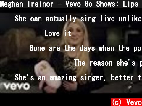 Meghan Trainor - Vevo Go Shows: Lips Are Movin  (c) Vevo