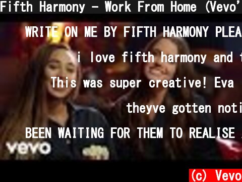 Fifth Harmony - Work From Home (Vevo’s Do It YourSelfie)  (c) Vevo