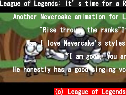 League of Legends: It’s time for a REAL challenge - by Nevercake  (c) League of Legends