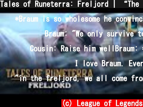 Tales of Runeterra: Freljord | “The Raid”  (c) League of Legends