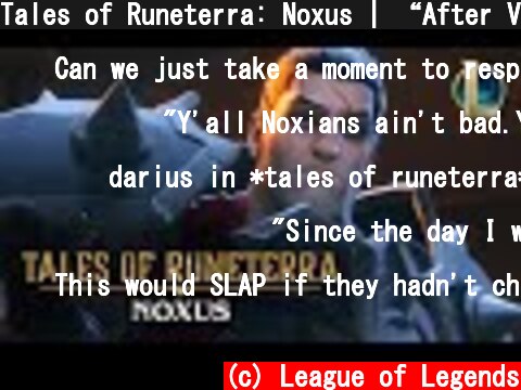 Tales of Runeterra: Noxus | “After Victory”  (c) League of Legends