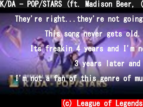 K/DA - POP/STARS (ft. Madison Beer, (G)I-DLE, Jaira Burns) | Music Video - League of Legends  (c) League of Legends