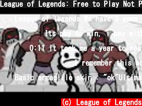 League of Legends: Free to Play Not Pay to Win - by Hyun's Dojo  (c) League of Legends