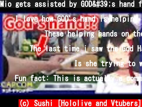 Mio gets assisted by GOD's hand for the first time【Hololive/Eng sub】  (c) Sushi [Hololive and Vtubers]