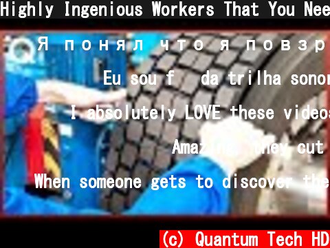 Highly Ingenious Workers That You Need To See ▶7  (c) Quantum Tech HD