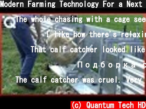 Modern Farming Technology For a Next Level of Productivity ▶2  (c) Quantum Tech HD