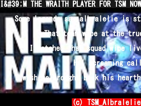 I'M THE WRAITH PLAYER FOR TSM NOW!!! ft. TSM ImperialHal & Reps | Albralelie  (c) TSM_Albralelie