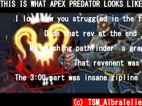 THIS IS WHAT APEX PREDATOR LOOKS LIKE IN SEASON 6!!! | Albralelie  (c) TSM_Albralelie