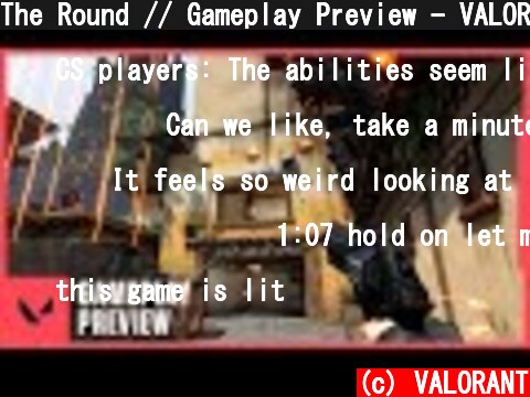The Round // Gameplay Preview - VALORANT  (c) VALORANT
