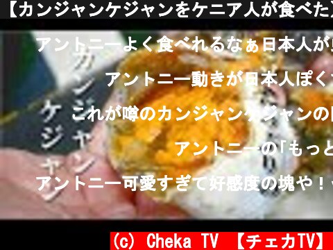 【カンジャンケジャンをケニア人が食べた】（海外の反応）  (c) Cheka TV 【チェカTV】