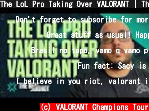 The LoL Pro Taking Over VALORANT | The Headshot  (c) VALORANT Champions Tour