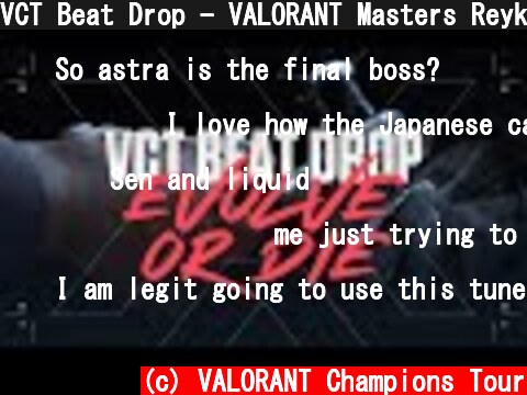 VCT Beat Drop - VALORANT Masters Reykjav�k - Audio Visualizer  (c) VALORANT Champions Tour