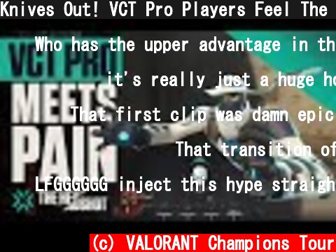 Knives Out! VCT Pro Players Feel The Pain | The Headshot  (c) VALORANT Champions Tour