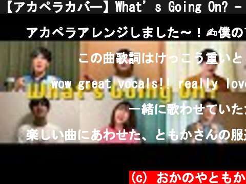【アカペラカバー】What’s Going On? - Official髭男dism  (c) おかのやともか