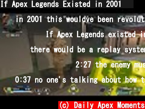 If Apex Legends Existed in 2001 😂  (c) Daily Apex Moments