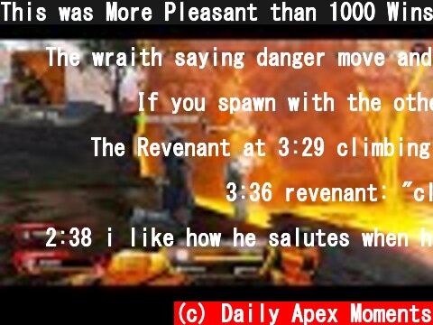 This was More Pleasant than 1000 Wins 😍  (c) Daily Apex Moments