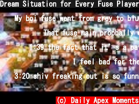Dream Situation for Every Fuse Player 😍  (c) Daily Apex Moments