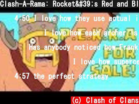 Clash-A-Rama: Rocket's Red and Blue Glare (Clash of Clans)  (c) Clash of Clans