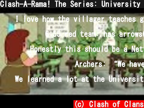 Clash-A-Rama! The Series: University of Goblin  (c) Clash of Clans