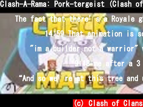 Clash-A-Rama: Pork-tergeist (Clash of Clans)  (c) Clash of Clans