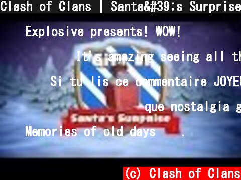 Clash of Clans | Santa's Surprise (Clashmas Gift #1)  (c) Clash of Clans