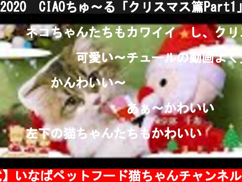2020　CIAOちゅ～る「クリスマス篇Part1」  (c) 【公式】いなばペットフード猫ちゃんチャンネル