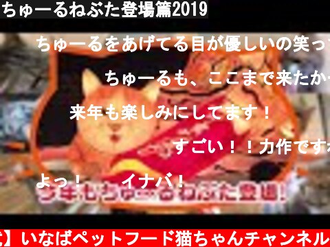 ちゅーるねぶた登場篇2019  (c) 【公式】いなばペットフード猫ちゃんチャンネル