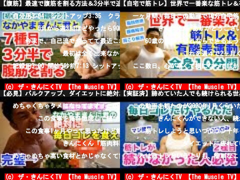 ザ・きんにくTV 【The Muscle TV】（おすすめch紹介）