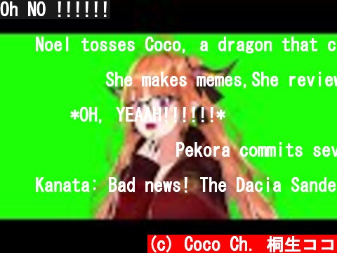 Oh NO !!!!!!  (c) Coco Ch. 桐生ココ