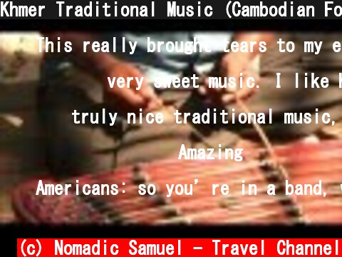 Khmer Traditional Music (Cambodian Folk Traditional Instruments) Angkor, Siem Reap, Cambodia  (c) Nomadic Samuel - Travel Channel