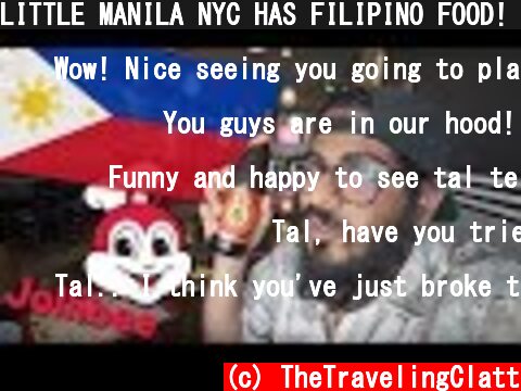 LITTLE MANILA NYC HAS FILIPINO FOOD! - The Philippines in New York City!  (c) TheTravelingClatt
