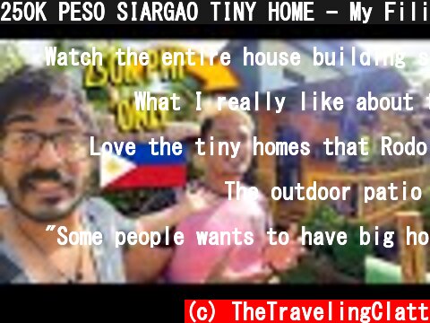 250K PESO SIARGAO TINY HOME - My Filipino Tiny House Inspiration in the Philippines  (c) TheTravelingClatt