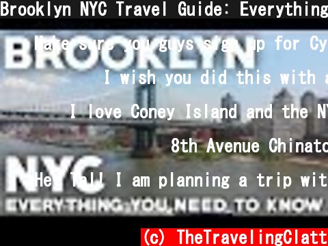 Brooklyn NYC Travel Guide: Everything you need to know  (c) TheTravelingClatt