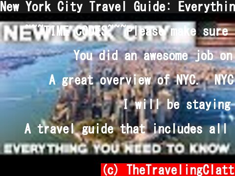 New York City Travel Guide: Everything you need to know  (c) TheTravelingClatt