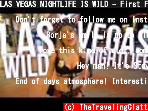 LAS VEGAS NIGHTLIFE IS WILD - First Friday Downtown Las Vegas  (c) TheTravelingClatt
