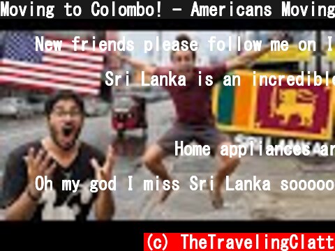 Moving to Colombo! - Americans Moving to Sri Lanka 🇱🇰  (c) TheTravelingClatt