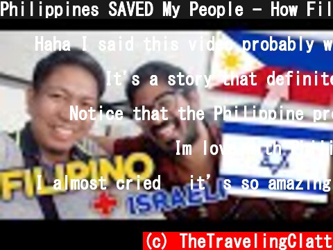 Philippines SAVED My People - How Filipinos saved Jewish Lives  (c) TheTravelingClatt