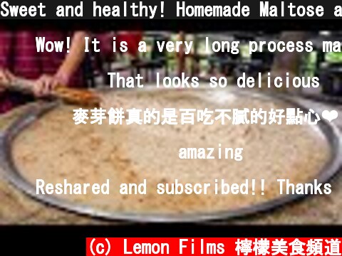 Sweet and healthy! Homemade Maltose and Maltose Peiking Duck made with huge stove and firewood.  (c) Lemon Films 檸檬美食頻道
