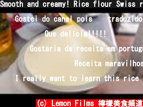 Smooth and creamy! Rice flour Swiss roll and Boston cream pie making / 米蛋糕瑞士捲, 波士頓派 - Taiwanese food  (c) Lemon Films 檸檬美食頻道