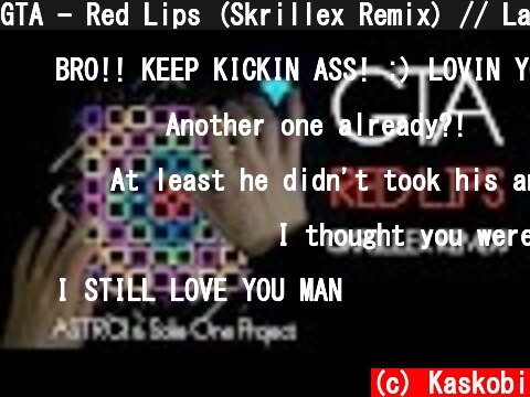 GTA - Red Lips (Skrillex Remix) // Launchpad Cover  (c) Kaskobi